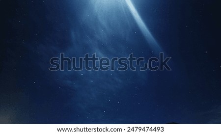 Image, Stock Photo Lights in the sky