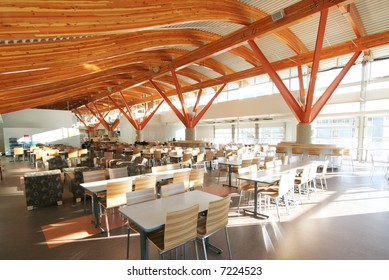 A Stunning New Cafeteria In A University In Squamish, BC, Canada.