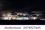 Stunning photograph of the Catatumbo lightning in Venezuela, capturing the intense nocturnal electrical activity over Lake Maracaibo. Nature at its finest.