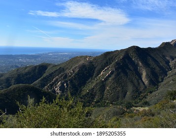 Stunning Rolling Foothills In Southern California After Hike.