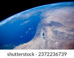 Stunning Satellite View of Israel, Lebanon, Gaza Strip, Turkey