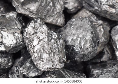stunning silvery looking coal pieces - Shutterstock ID 1450584308