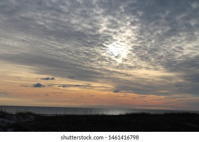 Stunning Sunset At Gulf Islands National Seashore