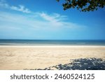 Stunning tropical beach in Chanthaburi Province, Thailand. Ideal for tropical beach pictures, beach screensavers, tropical island backgrounds, and paradise beach photos