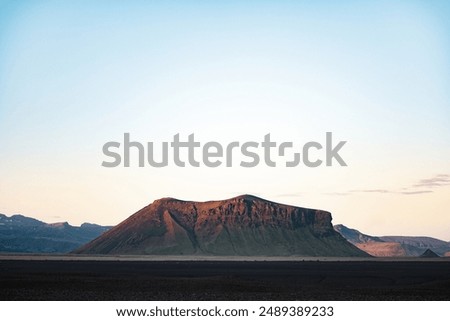 Similar – Wüstenlandschaft der Bardenas Real in Navarra Spanien