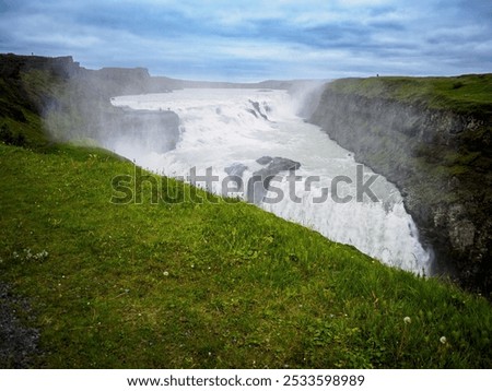 Similar – Gullfoss Natur Landschaft