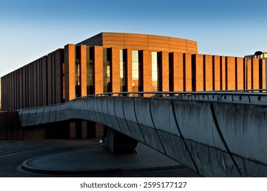 Stunning view of the NOSPR building