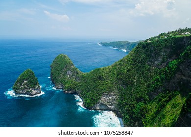 Stunning Views Ocean Waves Bali Island Stock Photo 1075258847 ...