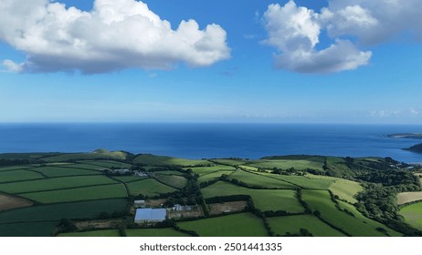 Stunning views off the Devon and Cornwall coast - Drone shots