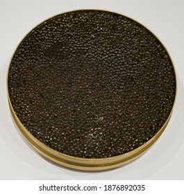 Sturgeon Black Caviar In Tin Can