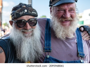 Sturgis, SD, August 2016, Biker Buddies At Sturgis