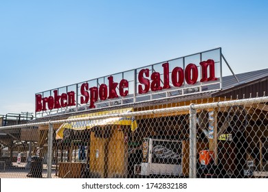 Sturgis, SD, USA - May 29, 2019: The Broken Spoke Saloon