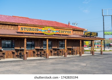 Sturgis, SD, USA - May 29, 2019: The Sturgis Coffee