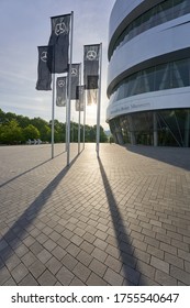 Stuttgart Bad Cannstatt, Germany - May 22, 2020: Mercedes-Benz World Is A Customer Center Of The Daimler Company In Stuttgart-Bad Cannstatt.