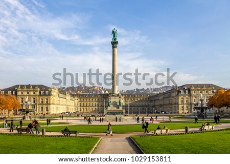 Stuttgart, Castle Square, Germany 