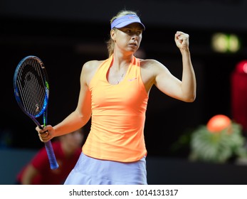 STUTTGART, GERMANY - APRIL 27 : Maria Sharapova at the 2017 Porsche Tennis Grand Prix WTA Premier tournament
