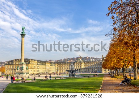Stuttgart, Schlossplatz