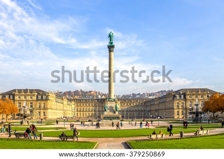 Stuttgart, Schlossplatz 