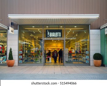The Style Outlets , Viladecans , Barcelona - November 2016 : Bialetti store