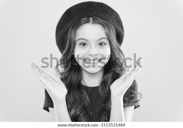 Styling Curly Hair Hairdresser Service Kid Stock Photo Edit