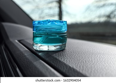 Stylish Air Freshener On Dashboard In Car