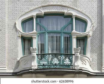 Windows in Art Nouveau style