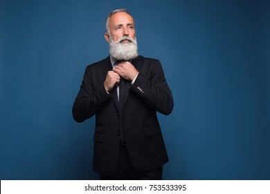 Stylish and fashion bearded man in suit and tie. Business style. Fashionable image. Office business worker.  - Powered by Shutterstock