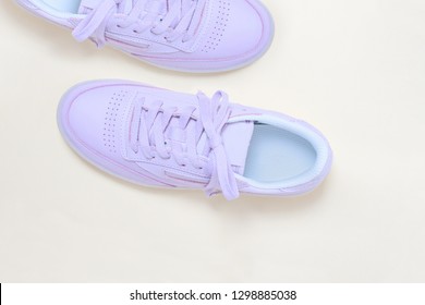 pastel color shoes