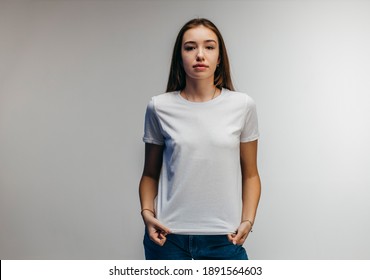 white t shirt stylish