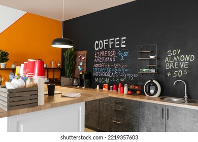 Stylish interior of modern cafe - Powered by Shutterstock