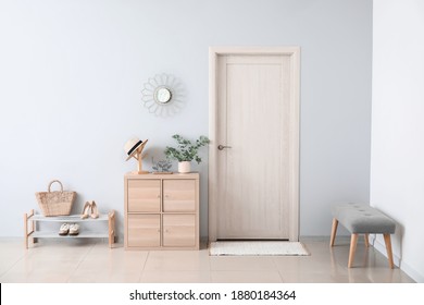 Stylish interior of modern hall - Shutterstock ID 1880184364