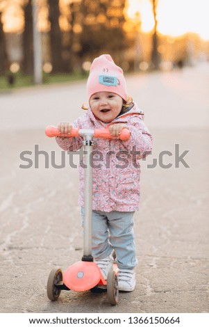 Similar – Image, Stock Photo scooter Lifestyle Joy