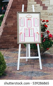 Stylish Table List Seating Plan For Wedding Reception