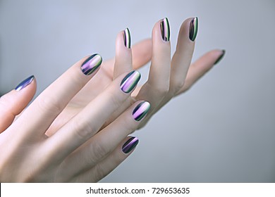 Nail Art Design Images Stock Photos Vectors Shutterstock