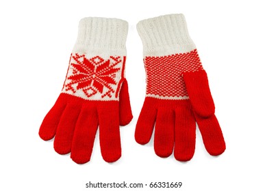 Stylish And Trendy, Women's Wool Knit Gloves