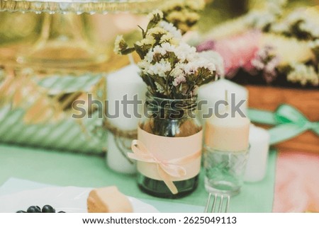 Stylish Wedding Dessert Table with Flowers and Romantic Decor — Pinterest-Inspired Setup