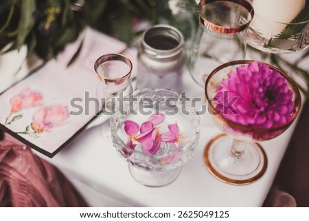 Stylish Wedding Dessert Table with Flowers and Romantic Decor — Pinterest-Inspired Setup