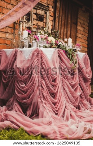 Stylish Wedding Dessert Table with Flowers and Romantic Decor — Pinterest-Inspired Setup