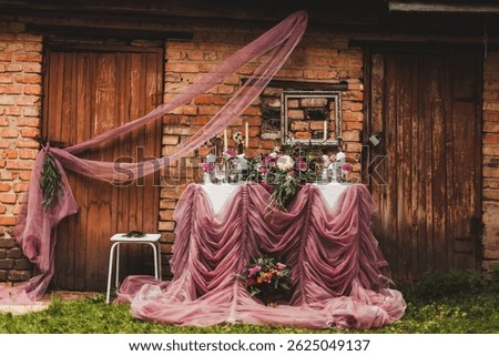 Stylish Wedding Dessert Table with Flowers and Romantic Decor — Pinterest-Inspired Setup