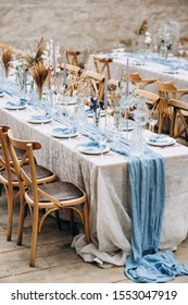 Stylish Wedding Table Decoration And Table Setting