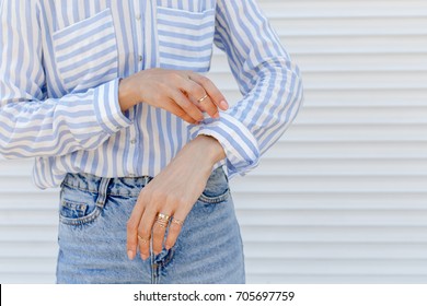 Imagenes Fotos De Stock Y Vectores Sobre Casual Jeans Outfit