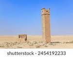 Stylite tower in Umm ar-Rasas : Amman Governorate, Jordan