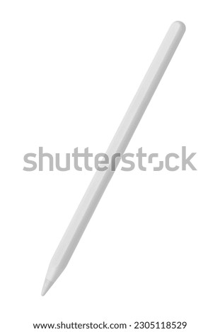 Stylus pen isolated on white background