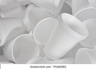 Styrofoam Cups Background