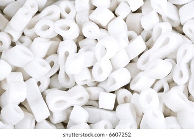 Styrofoam Peanuts.