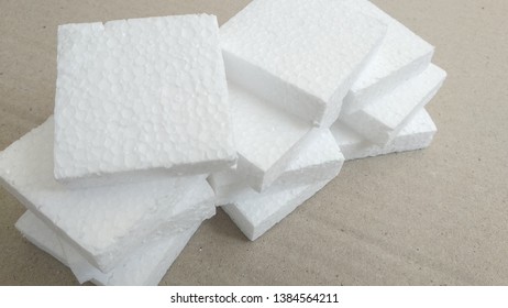 Styrofoam Wallpaper Stack White Styrofoam Background Stock Photo (Edit