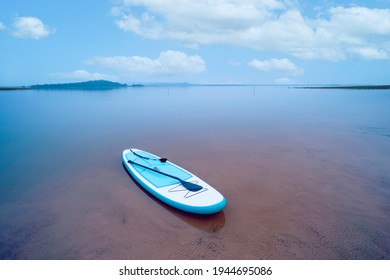 Subboard on the beach Sakon Nakhon Province Rubber boats for water activities in summer