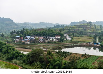 Subsistence homestead-rural China, Sichuan Province - Shutterstock ID 1261611466