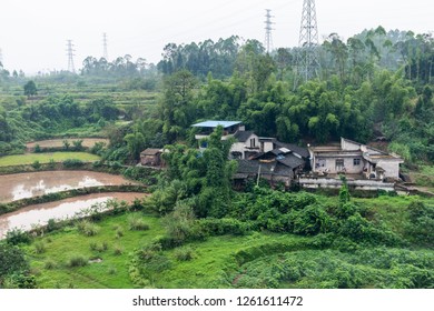 Subsistence homestead-rural China, Sichuan Province - Shutterstock ID 1261611472