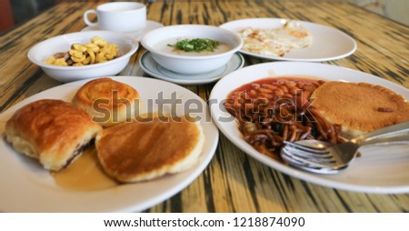 a substantial breakfast